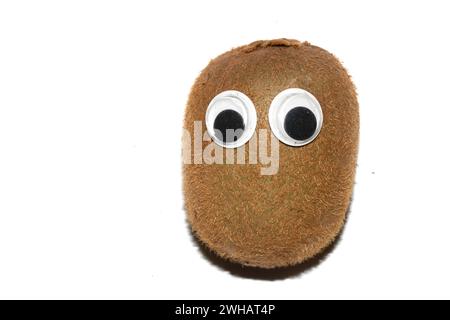 Silly Food con Goggly Wobbly occhi su di loro Foto Stock