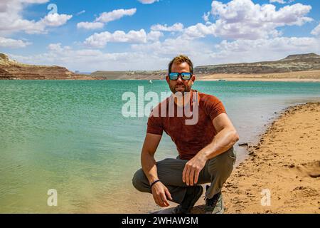 Lake Powell, Arizona Foto Stock