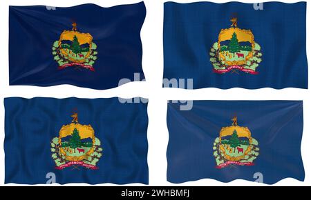 Bandiera del vermont Foto Stock