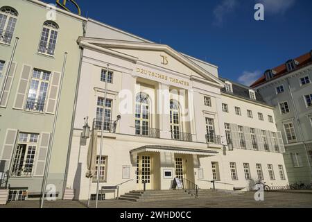 Deutsches Theater, Schumannstrasse, Mitte, Berlino, Germania Foto Stock