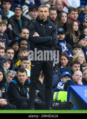 Londra, Regno Unito. 4 febbraio 2024 - Chelsea contro Wolverhampton Wanderers - Premier League - Stamford Bridge. Gary o'Neil, manager dei Wolverhampton Wanderers. Crediti immagine: Mark Pain / Alamy Live News Foto Stock