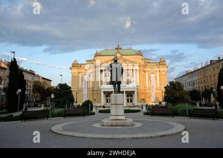 Croazia, fiume, fiume Foto Stock