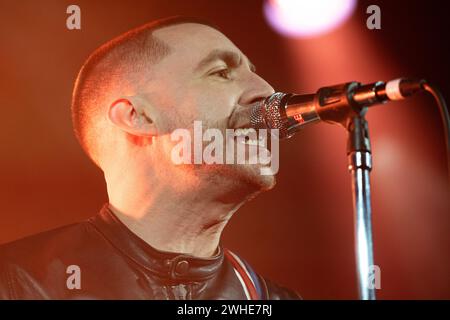 Londra, Regno Unito. 9 febbraio 2024. Miles Kane si esibisce all'Electric Ballroom di Londra. Crediti: John Barry/Alamy Live News Foto Stock