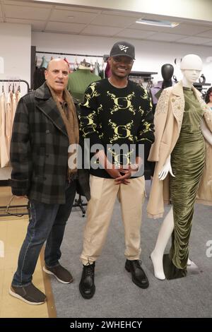 New York, Stati Uniti. 8 febbraio 2024. Berkeley College, New York, USA, 8 febbraio 2024 - New York Fashion Week con Chuks Collins e Friends al Berkeley College Today a New York City. Foto: Giada Papini Rampelotto/EuropaNewswire. Solo per uso editoriale. Non per USO commerciale! (Credit Image: © Luiz Rampelotto/ZUMA Press Wire) SOLO PER USO EDITORIALE! Non per USO commerciale! Foto Stock