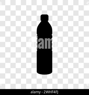 bottiglie e acqua minerale Illustrazione Vettoriale