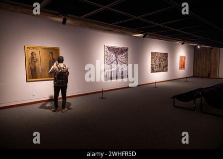 Galleria d'arte, Museo d'arte moderna, Teheran. Iran Foto Stock