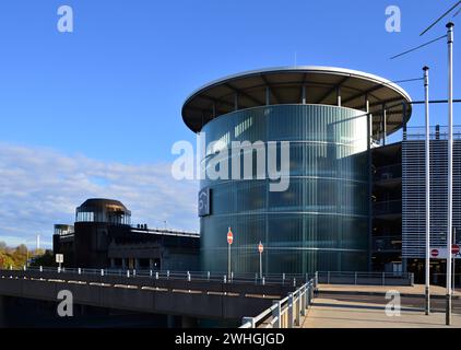 Aeroporto internazionale di Hannover, la capitale della bassa Sassonia Foto Stock