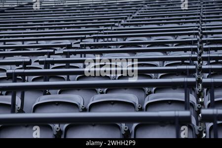 Londra, Regno Unito. 10 febbraio 2024. Posti a sedere al Tottenham Hotspur contro Brighton & Hove Albion EPL Match, al Tottenham Hotspur Stadium, Londra, Regno Unito, il 10 febbraio 2024. Crediti: Paul Marriott/Alamy Live News Foto Stock