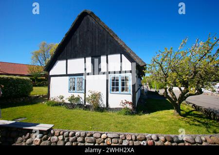 Il villaggio Nordby a Samsoe Island, Danimarca, Europa Foto Stock