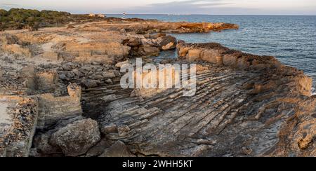 Cava tradizionale di arenaria Foto Stock