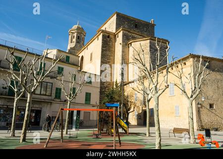 Iglesia parroquial de San Miguel Foto Stock