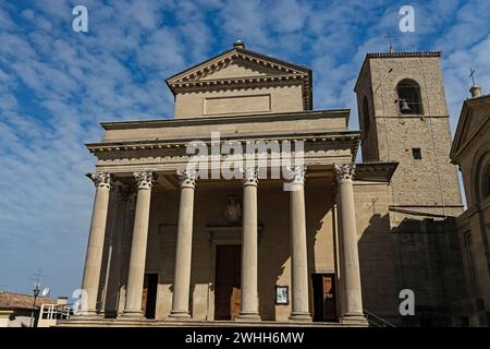 Basilica di San Marino Foto Stock