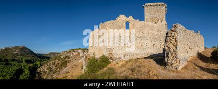 Castillo de Ucero Foto Stock