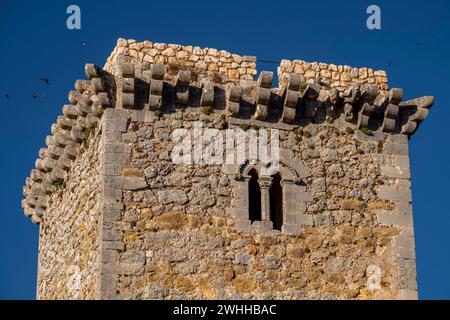 Castillo de Ucero Foto Stock