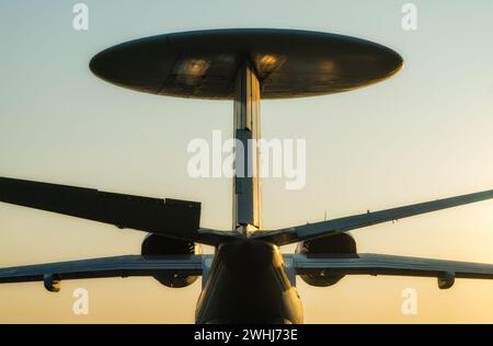 Aereo da ricognizione radar dell'esercito russo Foto Stock