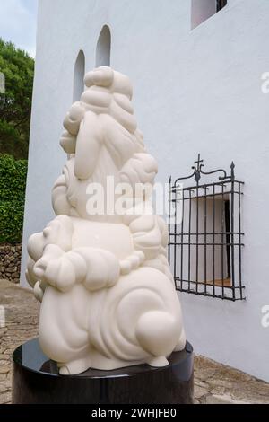 Sa bassa Blanca Museum (msbb) Fondazione costituita dagli artisti e collezionisti Yannick Vu e Ben Jakober e dal filanthro Foto Stock