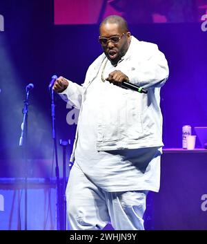 Las Vegas, Stati Uniti. 9 febbraio 2024. Killer Mike Credit: Imagespace/Alamy Live News Foto Stock