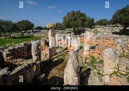 Dimora dell'età del ferro Foto Stock