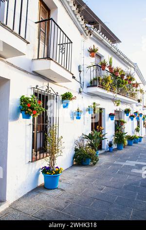Pittoresco villaggio di Mijas. Costa del Sol, Andalusia, Spagna Foto Stock