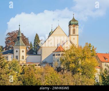 St Katharina Wolfegg, distretto di Ravensburg Foto Stock