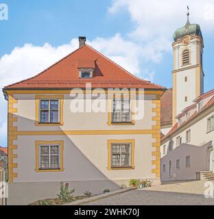 St Katharina Wolfegg, distretto di Ravensburg Foto Stock