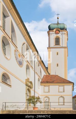 St Katharina Wolfegg, distretto di Ravensburg Foto Stock