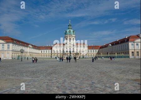 Castello di Charlottenburg, Berlino, capitale, metropoli, Germania Foto Stock