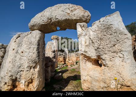 Dimora dell'età del ferro Foto Stock