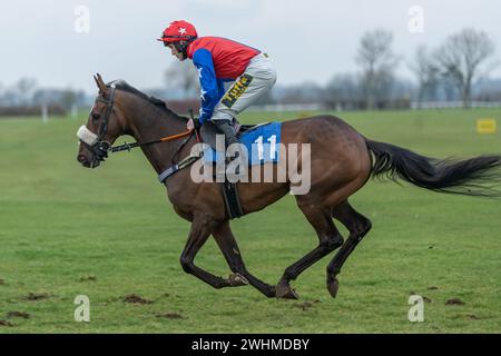 Quarta gara a Wincanton, 2 marzo 2022 Foto Stock