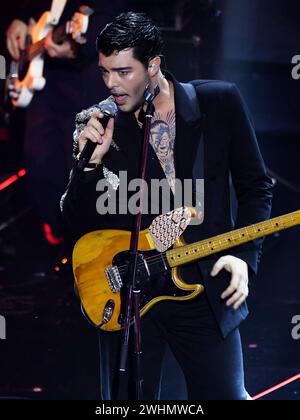 Sanremo, 74° Italian Song Festival. Quinta sera. - Nella foto: The Kolors - Stash Foto Stock