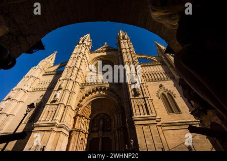 Catedral-BasÃ­lica de Santa MarÃ­a de Palma de Mallorca Foto Stock