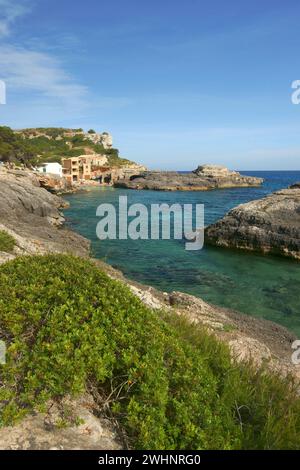 S'Almunia (CalÃ³ des Macs). Santanyi. Migjorn.Mallorca.Baleares.EspaÃ±a.. Foto Stock