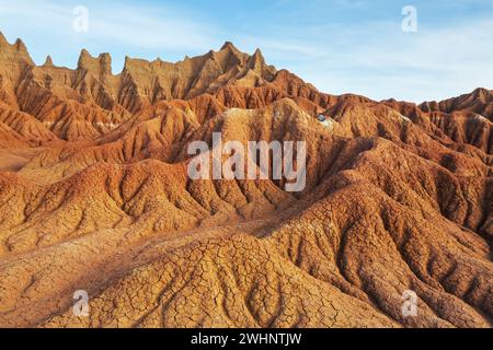 Bizzarre formazioni rocciose nel deserto di Tatacoa, Colombia Foto Stock