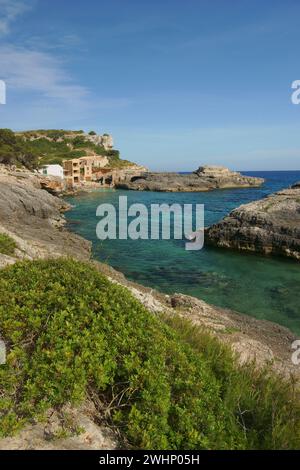 S'Almunia (CalÃ³ des Macs). Santanyi. Migjorn.Mallorca.Baleares.EspaÃ±a.. Foto Stock