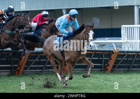 Sesta gara a Wincanton, 2 marzo 2022 Foto Stock