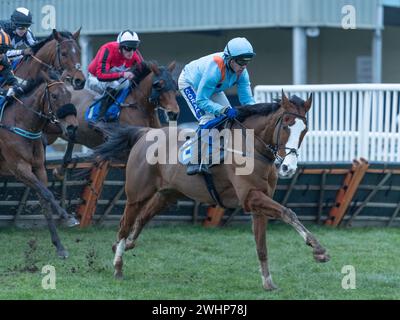 Sesta gara a Wincanton, 2 marzo 2022 Foto Stock