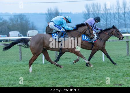 Sesta gara a Wincanton, 2 marzo 2022 Foto Stock