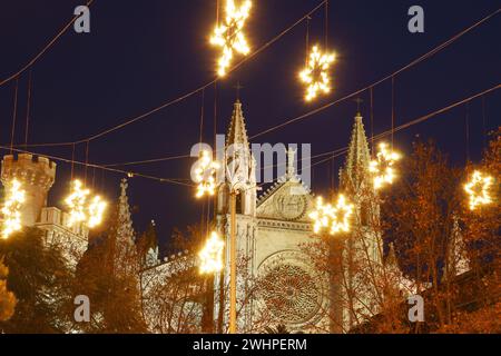 Catedral de Palma (la Seu)(s.XIV-XVI).Palma.Mallorca.Baleares.EspaÃ±a.. Foto Stock