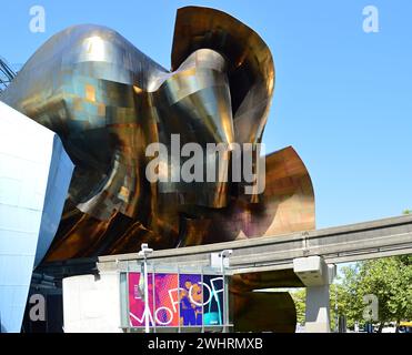 Museo moderno al Seattle Center, Washington Foto Stock