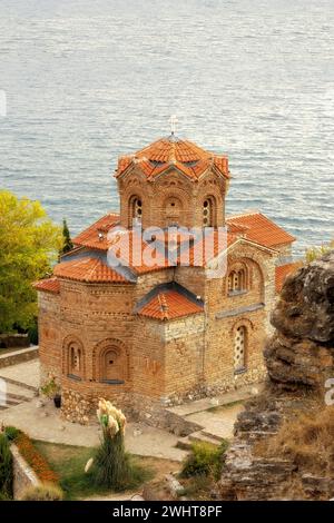 Ocrida, Macedonia del Nord Chiesa di S.. John Kaneo Foto Stock