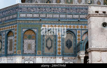 Moschea di Gerusalemme al-Aqsa anni '1970 - Gerusalemme al-Aqsa-Moschee 1970er Foto Stock