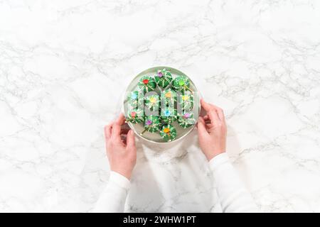 Deliziosi cactus per festeggiare il Cinco de Mayo Foto Stock