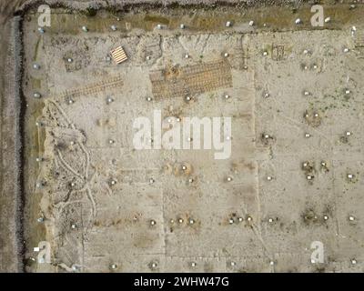 Costruzione di nuove case ecocompatibili, Velserbroek, Olanda Foto Stock