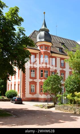 Castello storico nella città di Bonndorf nella Foresta Nera, Baden - Wuerttemberg Foto Stock