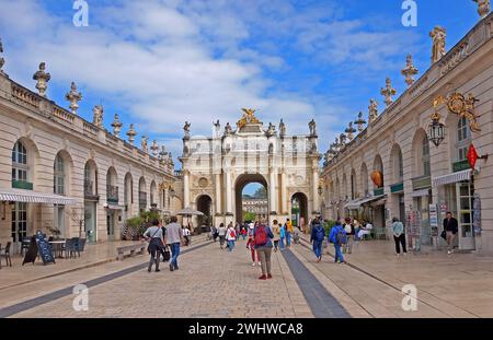 Arc Héré, Nancy, Meurthe-et-Moselle, Francia Foto Stock