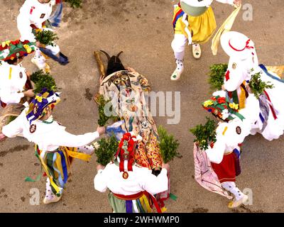 Baile des Cosiers.Algaida. Comarca de es Pla. Maiorca. Baleares.EspaÃ±a.. Foto Stock