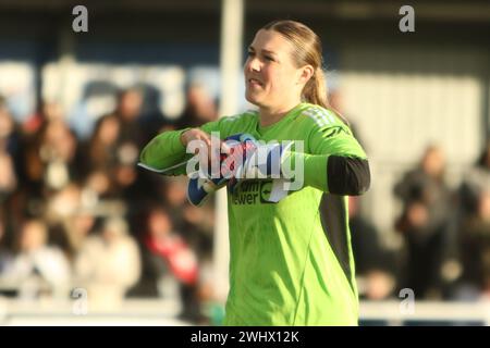 Mary Earps portiere per uomo Utd donne Southampton FC Women contro Manchester United Adobe Women's fa Cup al Silverlake Stadium Foto Stock