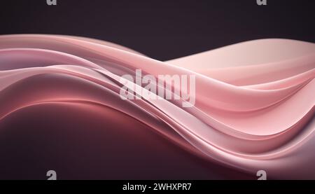 Sfondo rosa delicato Foto Stock