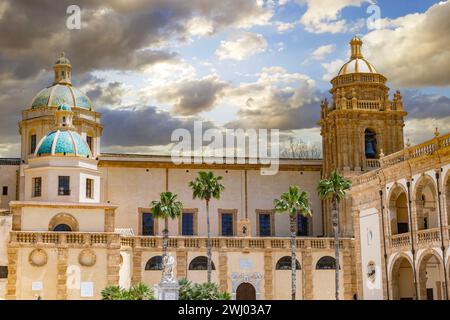 Cattedrale di Mazara del Vallo in provincia di Trapani Foto Stock