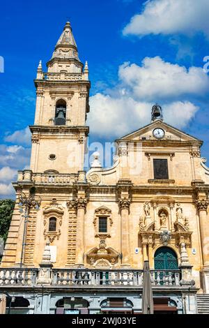 Cattedrale cattolica di Ragusa Foto Stock